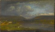 George Inness On the Delaware River oil painting artist